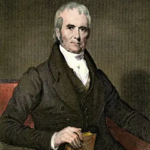 Chief Justice John Marshall Print Chief Justice John Marshall Print