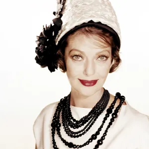 1961 Loretta Young Print 1961 Loretta Young Print