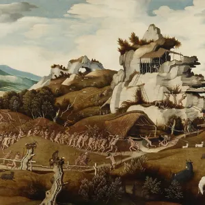 Landscape with an Episode from the Conquest of America Print