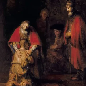 Rembrandt's Return of the Prodigal Son Print