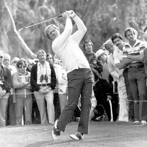 Golf Print of Jack Nicklaus, c. 1975