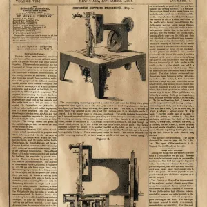 Singer Sewing Machine Print Singer Sewing Machine Print