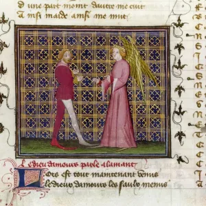 Print of Love Speaks to the Lover
