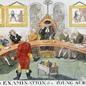 The Examination of a Young Surgeon Print, 1811 The Examination of a Young Surgeon Print, 1811