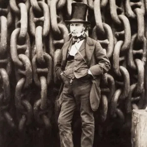 Print of Isambard Kingdom Brunel