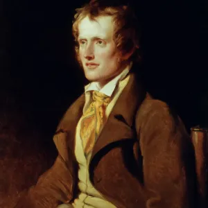 John Clare Print, Oil on Canvas, 1820 John Clare Print, Oil on Canvas, 1820