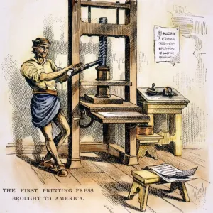 The First American Print The First American Print