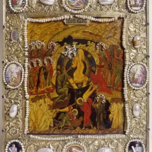 Russian Icon Print: The Harrowing of Hell