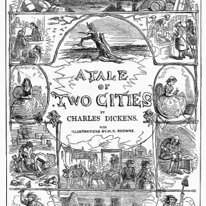 1859 Print of A Tale of Two Cities Volume One 1859 Print of A Tale of Two Cities Volume One