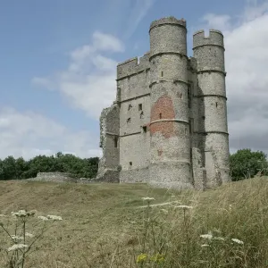 Print of Donnington Castle Gatehouse Print of Donnington Castle Gatehouse