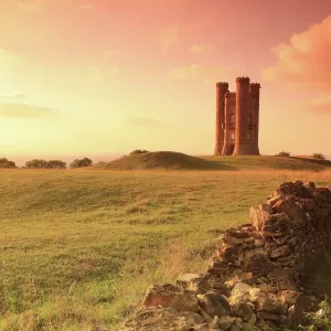 Broadway Tower Sunset Print