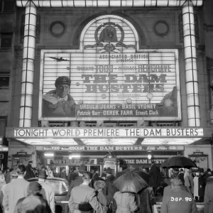 The Dam Busters UK Premiere Print The Dam Busters UK Premiere Print