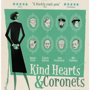 Kind Hearts and Coronets 2019 Restoration Print Kind Hearts and Coronets 2019 Restoration Print