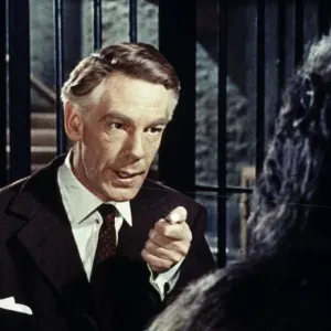 Dr. Decker talks to Konga, 1961 StudioCANAL Print Dr. Decker talks to Konga, 1961 StudioCANAL Print