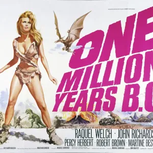 One Million Years B.C. Quad Print One Million Years B.C. Quad Print