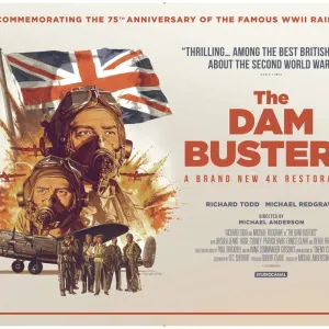 The Dam Busters 2018 Re-release Quad Print The Dam Busters 2018 Re-release Quad Print
