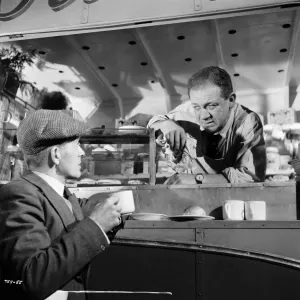 The Rainbow Jacket (1954) Print featuring Sid James The Rainbow Jacket (1954) Print featuring Sid James