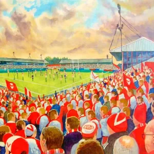 Stadion am Knowsley Road, Fine Art - Rugby Union-Stadt St Helens