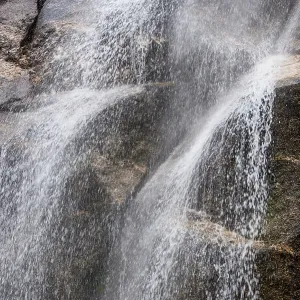 Waterfall in Mello valley Print