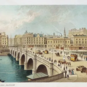 Thomas Telford's Broomielaw Bridge Print Thomas Telford's Broomielaw Bridge Print