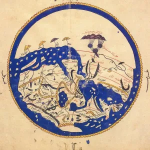 Print of Muhammad al-Idrisi's 1456 Cairo Map Print of Muhammad al-Idrisi's 1456 Cairo Map