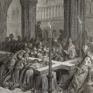Discovery of the true cross Print Discovery of the true cross Print