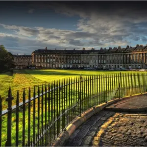 Royal Crescent Print, Bath, England Royal Crescent Print, Bath, England