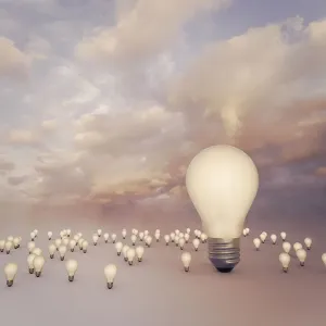 Australian Views Print: Brightest Light Bulb Australian Views Print: Brightest Light Bulb