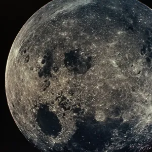 NASA Moon Print - Dramatic Lunar Scene NASA Moon Print - Dramatic Lunar Scene
