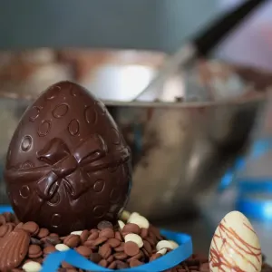 Chocolate and Easter Eggs Print Chocolate and Easter Eggs Print