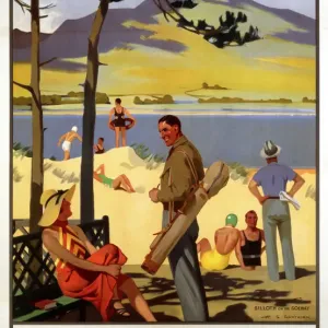 Silloth-on-Solway Print, 1923-1947 LNER Poster Silloth-on-Solway Print, 1923-1947 LNER Poster