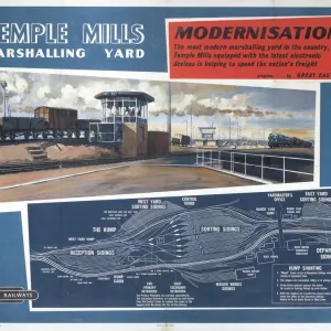 Modernisation - Temple Mills Marshalling Yard Print