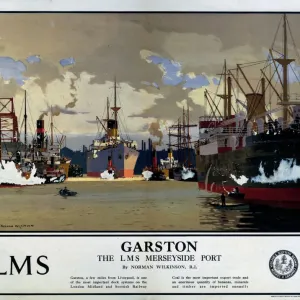 Garston - The LMS Merseyside Port Print Garston - The LMS Merseyside Port Print