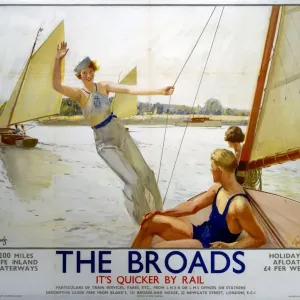 The Broads Print, Norfolk Landscape The Broads Print, Norfolk Landscape