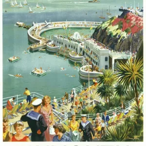 1983-8559 Print: BR (WR) Plymouth Delightful Centre for Holidays 1983-8559 Print: BR (WR) Plymouth Delightful Centre for Holidays