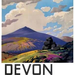 1937 Devon GWR Print 1937 Devon GWR Print