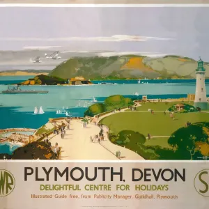 Plymouth Devon Print, 1938 Plymouth Devon Print, 1938
