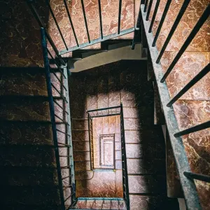 Mallorca Staircase Print, Architecture in Spain