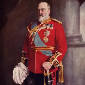Edward VII Print - Oil Painting on Canvas
