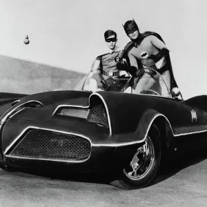 Drucke von Zeitloses Fernsehen: Eine visuelle Reise: Batman und Robin