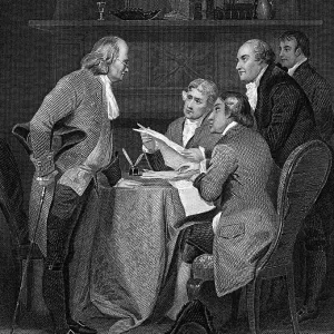 The Committee Drafting Declaration of Independence Print The Committee Drafting Declaration of Independence Print