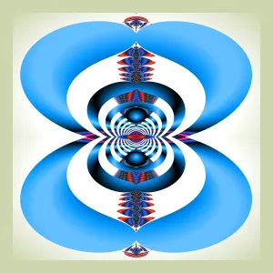 Fraktionale Grafiken, abstrakt Fraktionale Grafiken, abstrakt