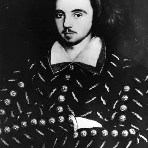 Christopher Marlowe Print - 16th-Century Dramatist Christopher Marlowe Print - 16th-Century Dramatist