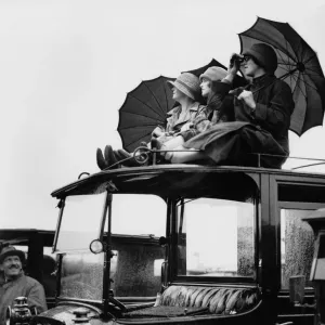 Epsom Derby Spectators Print, 27th May 1925 Epsom Derby Spectators Print, 27th May 1925