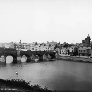 Dumfries Old Bridge Print circa 1900