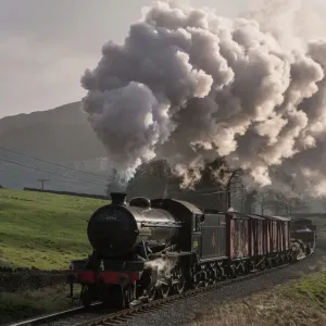Keighley and Worth Valley Railway Freight Train Print