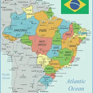 Drucke von Südamerikanische Kunstdrucke: Brasilien
