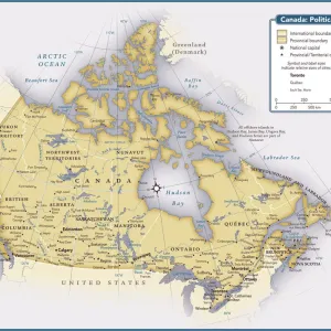 Canada Country Map Print (Reference Maps) 102270216