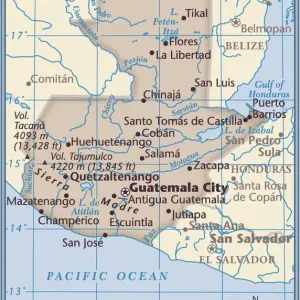 Guatemala Country Map Print 2011 Edition Reference Maps Guatemala Country Map Print 2011 Edition Reference Maps
