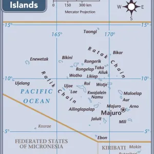 Kulturerbe der Marshallinseln Kernwaffentestgelände Bikini-Atoll